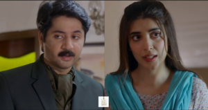 Urwa Hocane as Guddi alongside Imran Ashraf in Mushk