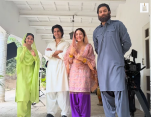 Usman Javed and Meheremaan Khan in Zanjeerain drama