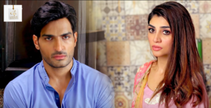 Zoya Nasir and Omer Shehzad in a scene from Mere Humsafar