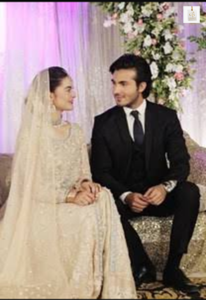 Minal Khan in a memorable scene from Nand drama