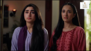 Zoha Tauqeer in an intense scene from Kaisa Yeh Ishq