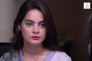 Minal Khan and Fahad Sheikh in the Pakistani drama Jalan.