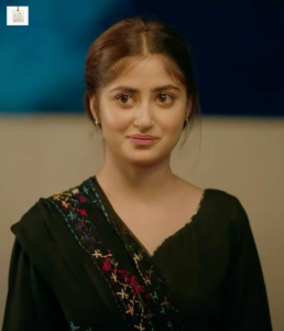 Zard Patton Ka Bunn drama poster featuring Hamza Sohail and Sajal Ali. 