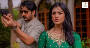 Sarah Khan and Imran Ashraf connection raises questions about the Pakistani drama Namak Haram.