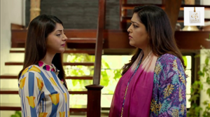 Moomal Khalid and Emmad Irfani during a scene from Tawaan