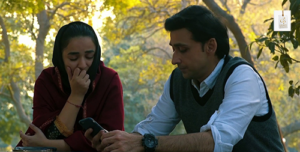 Yumna Zaidi and Sami Khan in the intense scenes of Pakistani drama Inkaar.